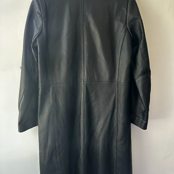 Vintage Clio Leather Jacket, Excellent Condition Size 4 - Picture 3 of 4